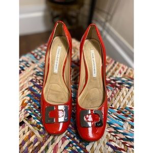 Diane Von Furstenberg 🔥💃🏾 Patent Leather Pump